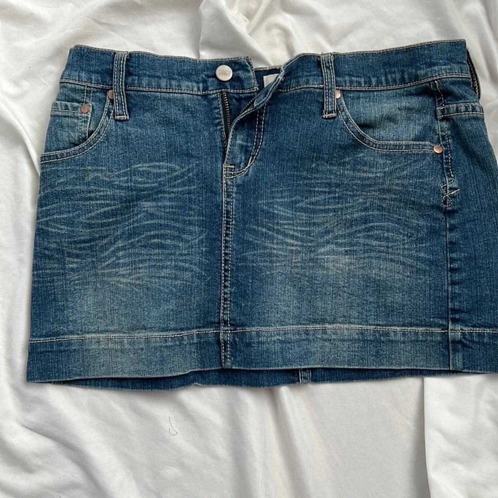 Mossimo Diem denim mini skirt sz 9